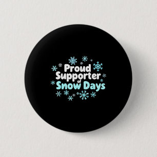 Badge Rond 5 Cm Fier supporter des jours de neige Prof de chimie N