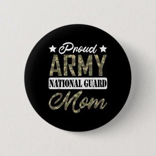 Badge Rond 5 Cm Fière Armée Garde nationale Maman Famille militair