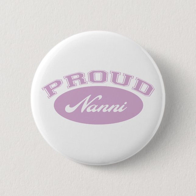 Badge Rond 5 Cm Fière Nanni (Devant)