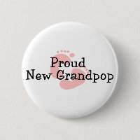 Fière Nouvelle Grandpop Empreintes de Bébé Fille