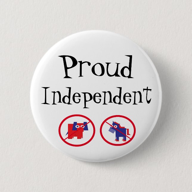 Badge Rond 5 Cm Fiers indépendants (Devant)