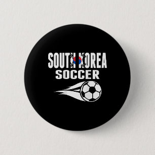 Badge Rond 5 Cm Fiers supporters de football sud-coréens Maillot S