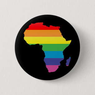 Badge Rond 5 Cm fierté africaine.