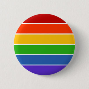 Badge Rond 5 Cm Fierté arc-en-ciel