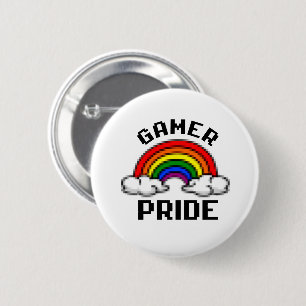 Badge Rond 5 Cm Fierté de joueur