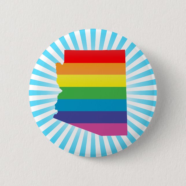 Badge Rond 5 Cm fierté de l'arizona. (Devant)
