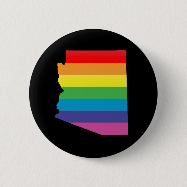 Badge Rond 5 Cm fierté de l'arizona. (Devant)