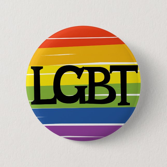 Badge Rond 5 Cm Fierté de LGBT (Devant)