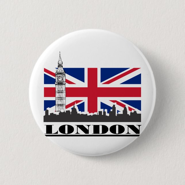Badge Rond 5 Cm Fierté de Londres (Devant)