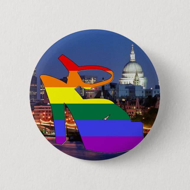 Badge Rond 5 Cm Fierté de Londres (Devant)