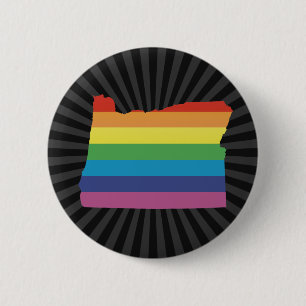 Badge Rond 5 Cm fierté de l'Orégon