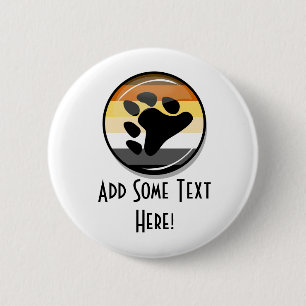 Badge Rond 5 Cm Fierté de l'ours