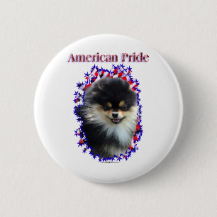 Badge Rond 5 Cm Fierté de Poméranie - Bouton