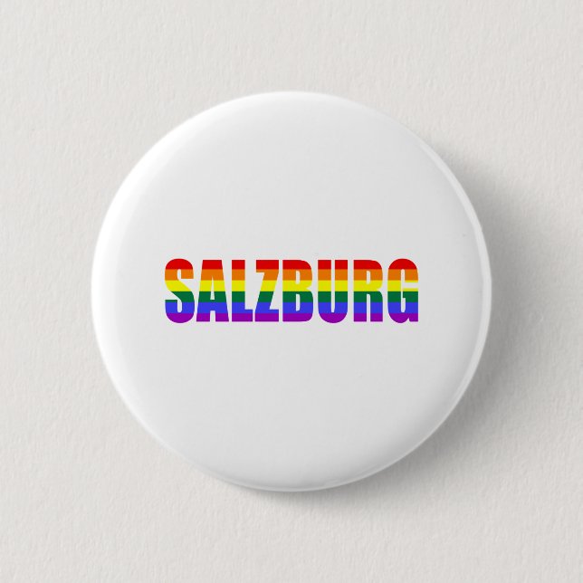 Badge Rond 5 Cm Fierté de Salzbourg (Devant)