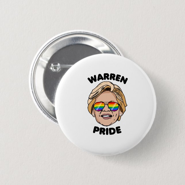 Badge Rond 5 Cm Fierté de Warren (Devant & derrière)