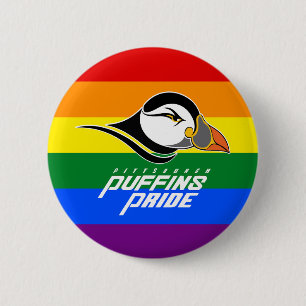 Badge Rond 5 Cm Fierté des Puffins