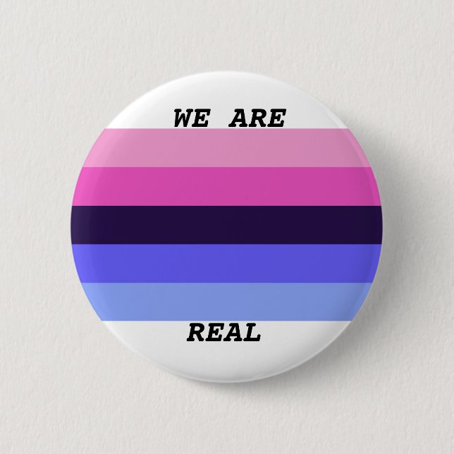 Badge Rond 5 Cm Fierté d'Omnisexual (Devant)