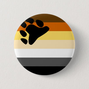 Badge Rond 5 Cm Fierté d'ours