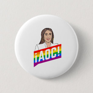 Badge Rond 5 Cm Fierté LGBT AOC