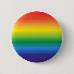 Badge Rond 5 Cm Fierté Ombre arc-en-ciel