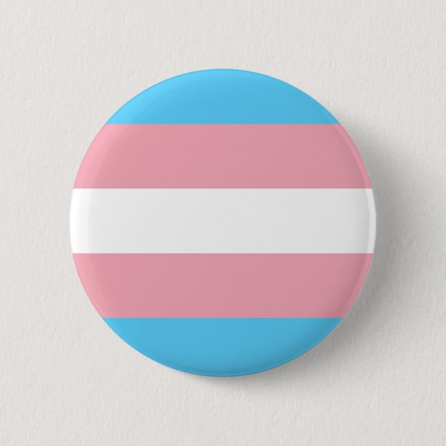 Badge Rond 5 Cm Fierté trans (Devant)