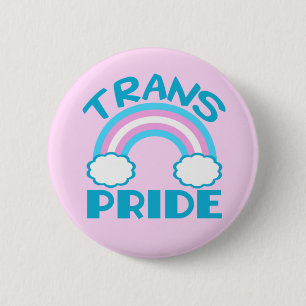 Badge Rond 5 Cm Fierté transgenre
