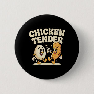 Badge Rond 5 Cm Fife Life Poulet Tendre Oeuf Élevage Poules Ferme