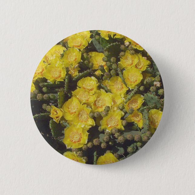 Badge Rond 5 Cm Figuier de barbarie (Devant)