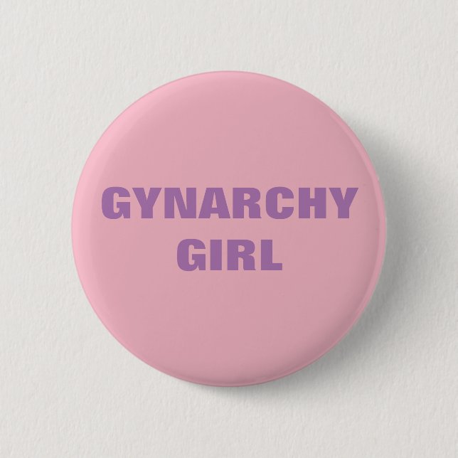 BADGE ROND 5 CM FILLE DE GYNARCHY (Devant)