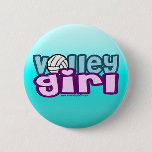Badge Rond 5 Cm Fille de volée