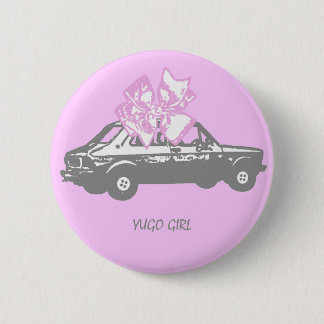 Badge Rond 5 Cm Fille de Yugo