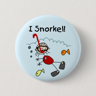 Badge Rond 5 Cm Fille T-shirts et cadeaux de plongée en apnée