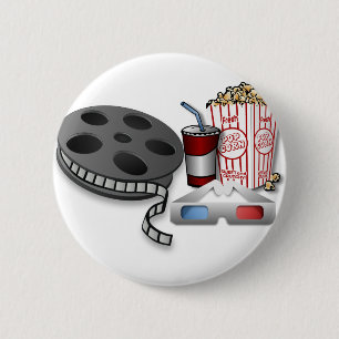 Badge Rond 5 Cm film 3D
