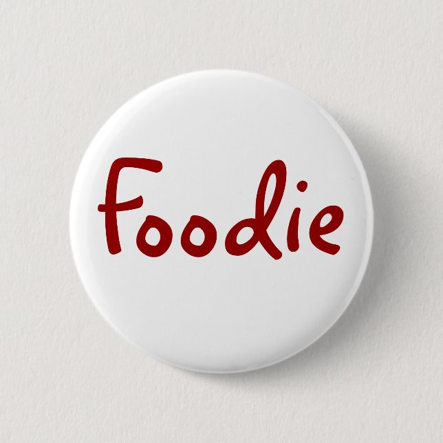 Badge Rond 5 Cm Fin gourmet (Devant)