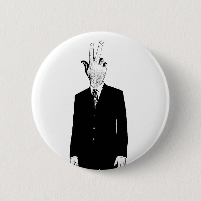 Badge Rond 5 Cm finghead (Devant)