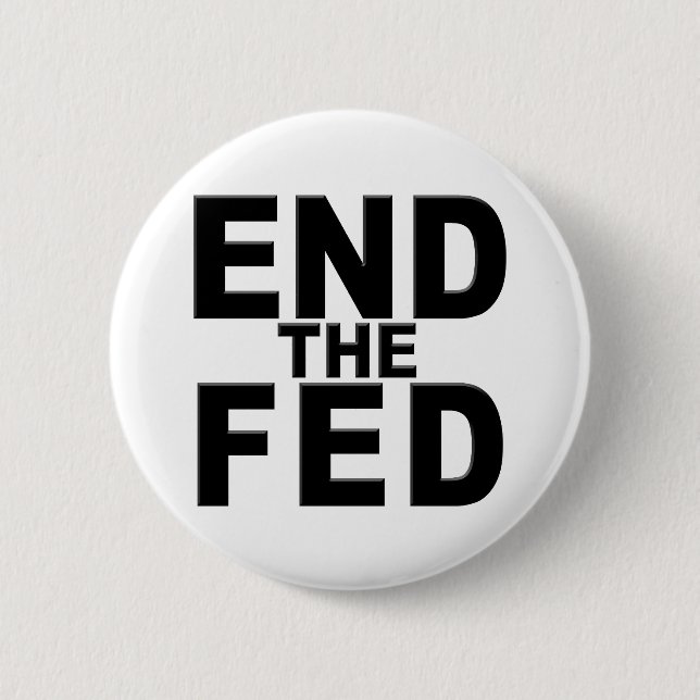 Badge Rond 5 Cm Finissez le Fed (Devant)