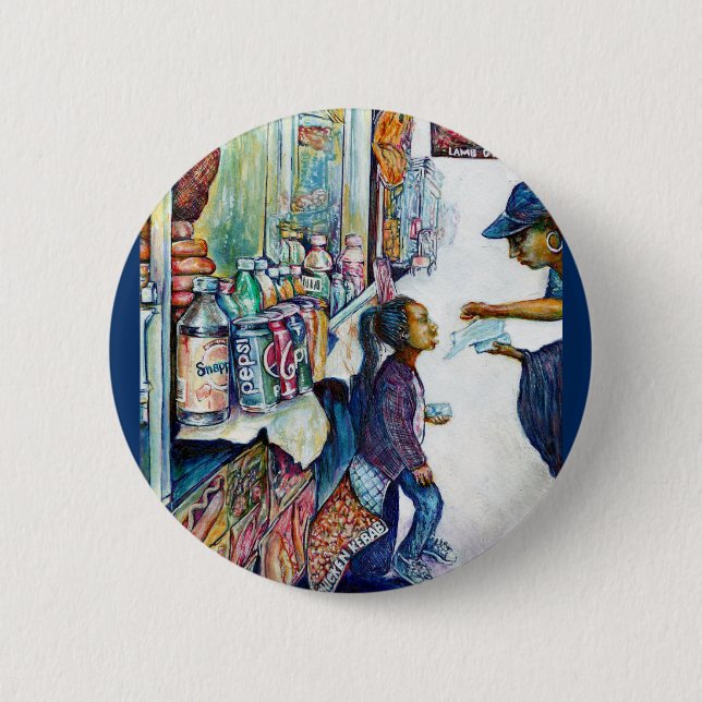 Badge Rond 5 Cm Finit par produire de l'espoir (Devant)