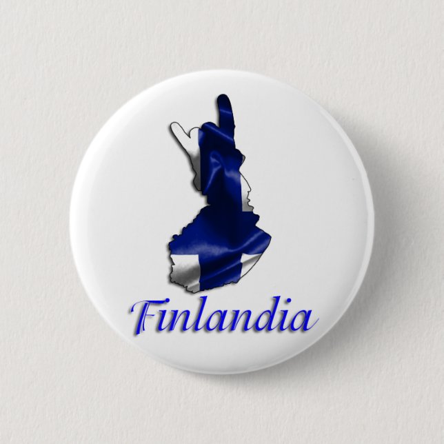 Badge Rond 5 Cm finlandia (Devant)