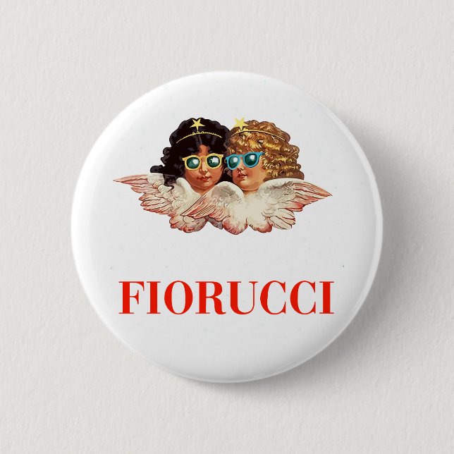 BADGE ROND 5 CM FIORUCCI (Devant)