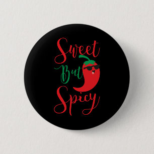 Badge Rond 5 Cm Fire Hot Packet Halloween Taco Je suis un Cos extr