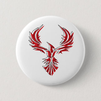Badge Rond 5 Cm Firebird - Phoenix