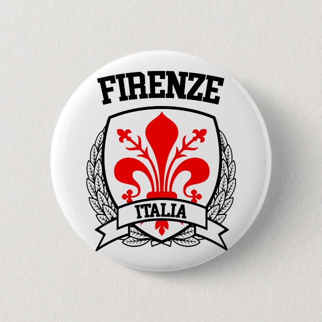 Badge Rond 5 Cm Firenze (Devant)