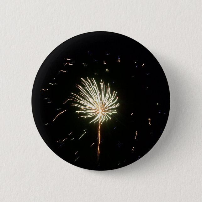 Badge Rond 5 Cm Fireworks 1 (Devant)