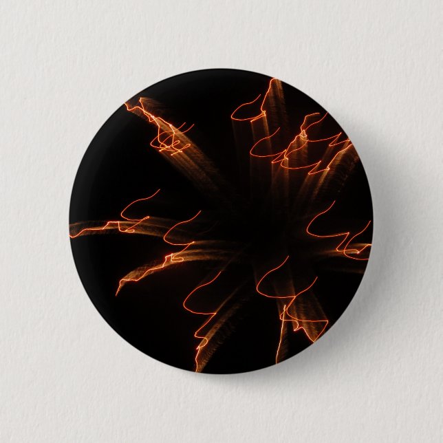 Badge Rond 5 Cm Fireworks 3 (Devant)