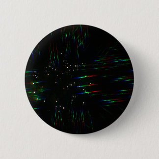 Badge Rond 5 Cm Fireworks Through 3D Glasses 3
