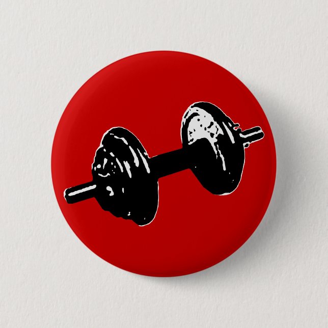 Badge Rond 5 Cm fitness (Devant)