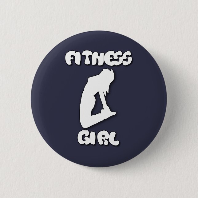 Badge Rond 5 Cm fitness (Devant)