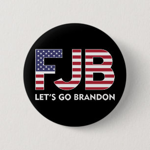 Badge Rond 5 Cm FJB Allons-y Brandon