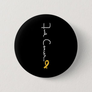 Badge Rond 5 Cm Fk Enfance Cancer Ribbon Sensibilisation Hommes W