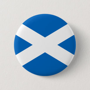 Badge Rond 5 Cm Flag of Scotland - Bratach na h-Alba